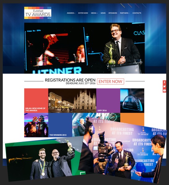 Eutelsat TV Awards screenshots